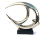 2 Piece Mirrored Chrome Fish in Silver Finish by AFD Home - AFD-12016314 - Image 4 of 0