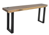Live Edge Console Table with Square Iron Legs in Natural Suar Wood by AFD Home - AFD-12016367 - Image 1 of 0