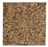 Large Wood Wall Art Square in Natural Wood Tones Finish by AFD Home - AFD-12017076 - Image 1 of 0
