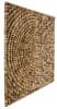 Large Wood Wall Art Square in Natural Wood Tones Finish by AFD Home - AFD-12017076 - Image 3 of 0
