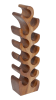 Suar Wood 12 Bottle Wine Holder in Natural Finish by AFD Home - AFD-12017348 - Image 1 of 0