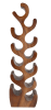 Suar Wood 12 Bottle Wine Holder in Natural Finish by AFD Home - AFD-12017348 - Image 3 of 0