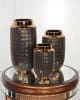 3 Piece Copper Illusion Vases in Copper and Black Finish by AFD Home - AFD-12017545 - Image 1 of 0