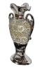 Crystal Handle Vase in Silver and Black Finish by AFD Home - AFD-12017558 - Image 3 of 0