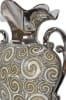 Crystal Handle Vase in Silver and Black Finish by AFD Home - AFD-12017558 - Image 4 of 0