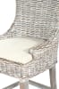 Kuba Weave Alfresco Bar Stool in Grey and White Wash Finish by AFD Home - AFD-12017956 - Image 3 of 0