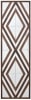 Aspen Modern Double Diamond Mirror in Dark Wood Finish by AFD Home - AFD-12018074 - Image 1 of 0