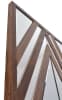 Aspen Modern Double Diamond Mirror in Dark Wood Finish by AFD Home - AFD-12018074 - Image 3 of 0