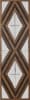 Aspen Contemporary Double Diamond Mirror in Dark Wood Finish by AFD Home - AFD-12018076 - Image 1 of 0