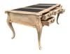 Large Chippendale Writing Desk in Natural Mahogany Finish by AFD Home - AFD-12018162 - Image 2 of 0