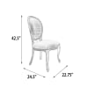 Mystique Mahogany Casual Dining Side chair in Grey Finish by AFD Home - AFD-12018182 - Image 5 of 0