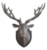 Imperial Grand Stag Head Wall Decor in Hand-Painted Bronze Tone Finish by AFD Home - AFD-12018283 - Image 2 of 0