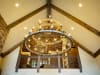 Three Tier Ridge Line Chandelier in Black and Brown Finish by AFD Home - AFD-12018405 - Image 2 of 0