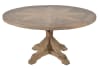 Inverness Farmhouse 5 Piece Round Dining Table Set in Light Brown by AFD Home - AFD-12018572 - Image 3 of 0