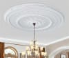 Blanco Grand Ceiling Medallion in Neutral White and Beige Finish by AFD Home - AFD-12018667 - Image 2 of 0