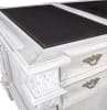 Mystique Mahogany Monarch Executive Desk in Grey Finish by AFD Home - AFD-12018847 - Image 4 of 0