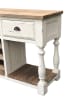 Farmhouse Wine Rack Console Table in White Chalk Finish by AFD Home - AFD-12018855 - Image 4 of 0