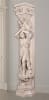 Roman Girl Pilaster Sculpture in Stone Cast Finish by AFD Home - AFD-12018968 - Image 1 of 0