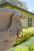 Large Lion Urn on Base in Authentic Stone Cast Finish by AFD Home - AFD-12019173 - Image 5 of 0