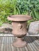Classic Lady Mask Urn in Authentic Stone Cast Finish by AFD Home - AFD-12019174 - Image 2 of 0