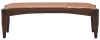 Mountain Tannery Leather Bench in Natural Wood Finish by AFD Home - AFD-12020410 - Image 2 of 0