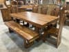 7 Piece Dining Room Set in Cinnamon Amber Finish by AFD Home - AFD-12020447 - Image 1 of 0