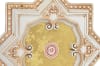 Eight Pointed Star Chandelier Ceiling Medallion in Ivory and Gold Finish by AFD Home - AFD-12020500 - Image 4 of 0