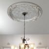 Round Chandelier Ceiling Medallion in Antique Silver Finish by AFD Home - AFD-12020505 - Image 2 of 0