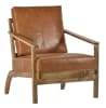 Mountain Tannery Leather Lucca Adirondack Chair in Top Grain Leather Finish by AFD Home - AFD-12020930 - Image 1 of 0