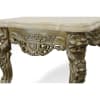 Platine 3 Piece Lion Coffee Table Set with Marble Top by AFD Home - AFD-12021174 - Image 4 of 0