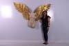 Azaz Angel in Gold Leaf and Stone Finish by AFD Home - AFD-12021673 - Image 4 of 0