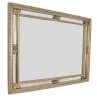 Grand Carved Console Wall Mirror-Platine in Champagne Golden Silver Finish by AFD Home - AFD-12021989 - Image 3 of 0