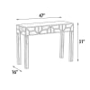 Deco Console Table in Mirrored Finish by AFD Home - AFD-12023752 - Image 5 of 0