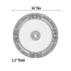 Round Ceiling Medallion in Beige and Golden Finish by AFD Home - AFD-12023903 - Image 5 of 0
