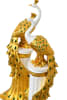 2 Piece Golden Emerald Peacocks on Pedestal in Golden Emerald Finish by AFD Home - AFD-12024003 - Image 4 of 0