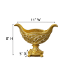 Small Centerpiece Bowl in Gold Finish by AFD Home - AFD-12024343 - Image 5 of 0