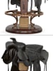 New Saddle Counter Stool in Brown Finish by AFD Home - AFD-12024616 - Image 4 of 0