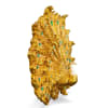 Emerald Peacock Wall Decor in Green and Gold Finish by AFD Home - AFD-12024723 - Image 2 of 0