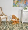 Lion's Pride Sculpture in Gold Finish by AFD Home - AFD-12024969 - Image 2 of 0