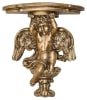 Cherub Statue Wall Relief in Golden Finish by AFD Home - AFD-12025166 - Image 1 of 0
