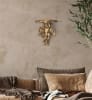Cherub Statue Wall Relief in Golden Finish by AFD Home - AFD-12025166 - Image 2 of 0