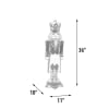 Gold Nutcracker in White and Gold Finish by AFD Home - AFD-12025190 - Image 5 of 0
