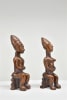 2 Piece African Arts Couple in Hand Painted by AFD Home - AFD-12025496 - Image 5 of 0