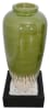 Bubbling Outdoor Garden Vase Fountain in Avocado Green Finish by AFD Home - AFD-12027006 - Image 3 of 0