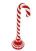 Holiday Wonderland Candy Cane Stand in Red and White Finish by AFD Home - AFD-12028614 - Image 3 of 0