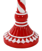Holiday Wonderland Candy Cane Stand in Red and White Finish by AFD Home - AFD-12028614 - Image 4 of 0