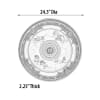 Round Cherub Ceiling Medallion in White and Gold Finish by AFD Home - AFD-12028649 - Image 5 of 0