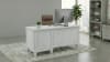 Salter Path 57 inch Writing Desk in White with Grain Finish by American Woodcrafters - AME-1020-320 - Image 2 of 0
