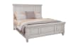 Salter Path Queen Bed 6 Piece Bedroom Set in White w/ Grain Finish by American Woodcrafters - AME-1020-QPNPN-4PC - Image 2 of 0