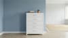 Stone Harbor Storage Queen Bed in Coastal White Finish by American Woodcrafters - AME-1110-50PNST - Image 5 of 0